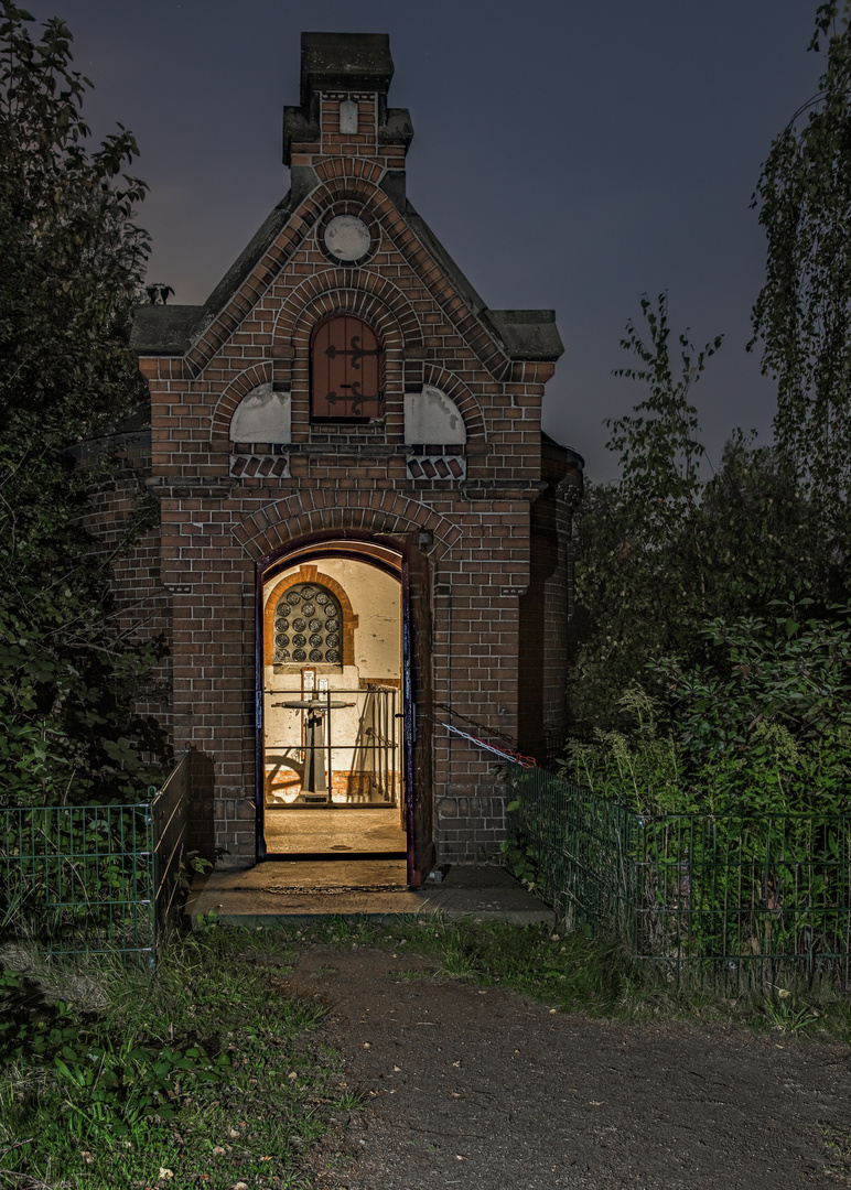 Wasserkunst Kaltehofe - Schieberhaus