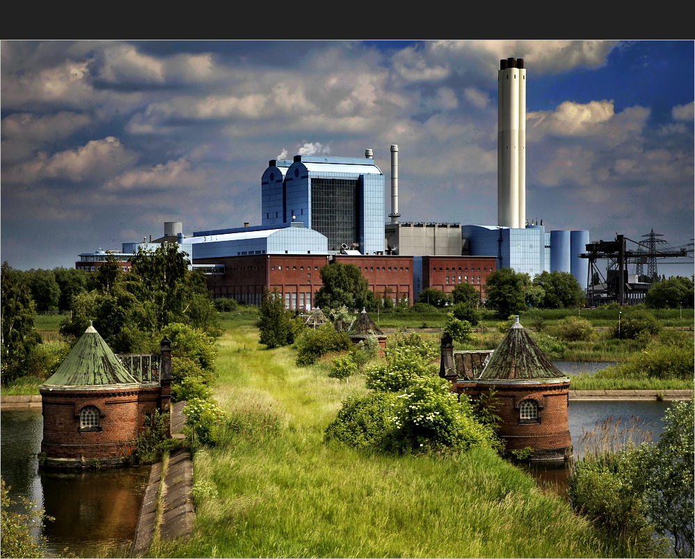 Wasserkunstinsel Kaltehofe - Hamburg