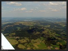 Wasserkuppe aus der Vogelperspektive