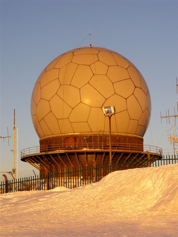 Wasserkuppe - Empfangsstation im Winter