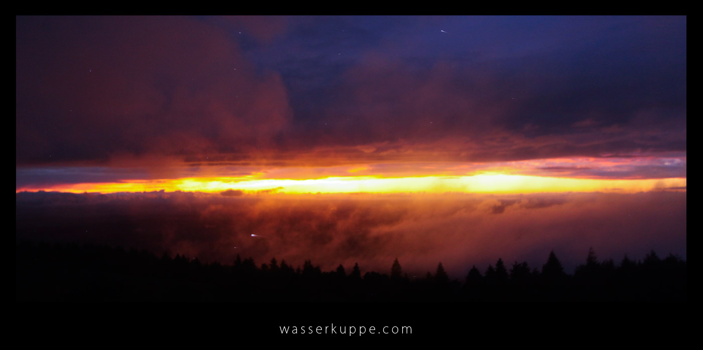 Wasserkuppe Hardcore Sunset