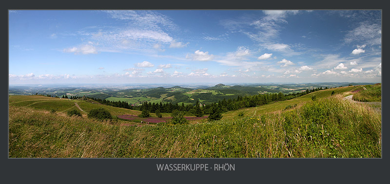 Wasserkuppen-Panoramablick ins Land der Offenen Fernen