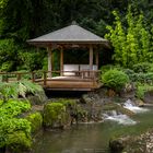 Wasserlauf am Pavillon