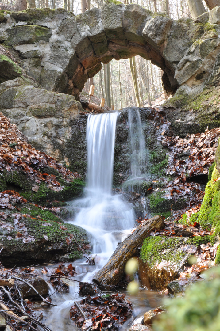 wasserlauf am teufelsgraben