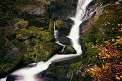 Wasserlauf am Triberger Wasserfall