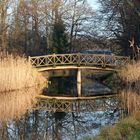 Wasserlauf zwischen Blumensee und Schilfsee im Branitzer Park