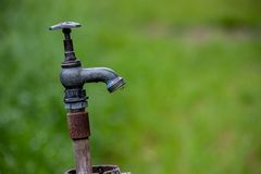 Wasserleitung am Wiener Zentralfriedhof