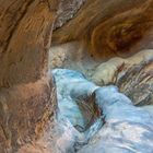 Wasserleitung im Siq von Petra