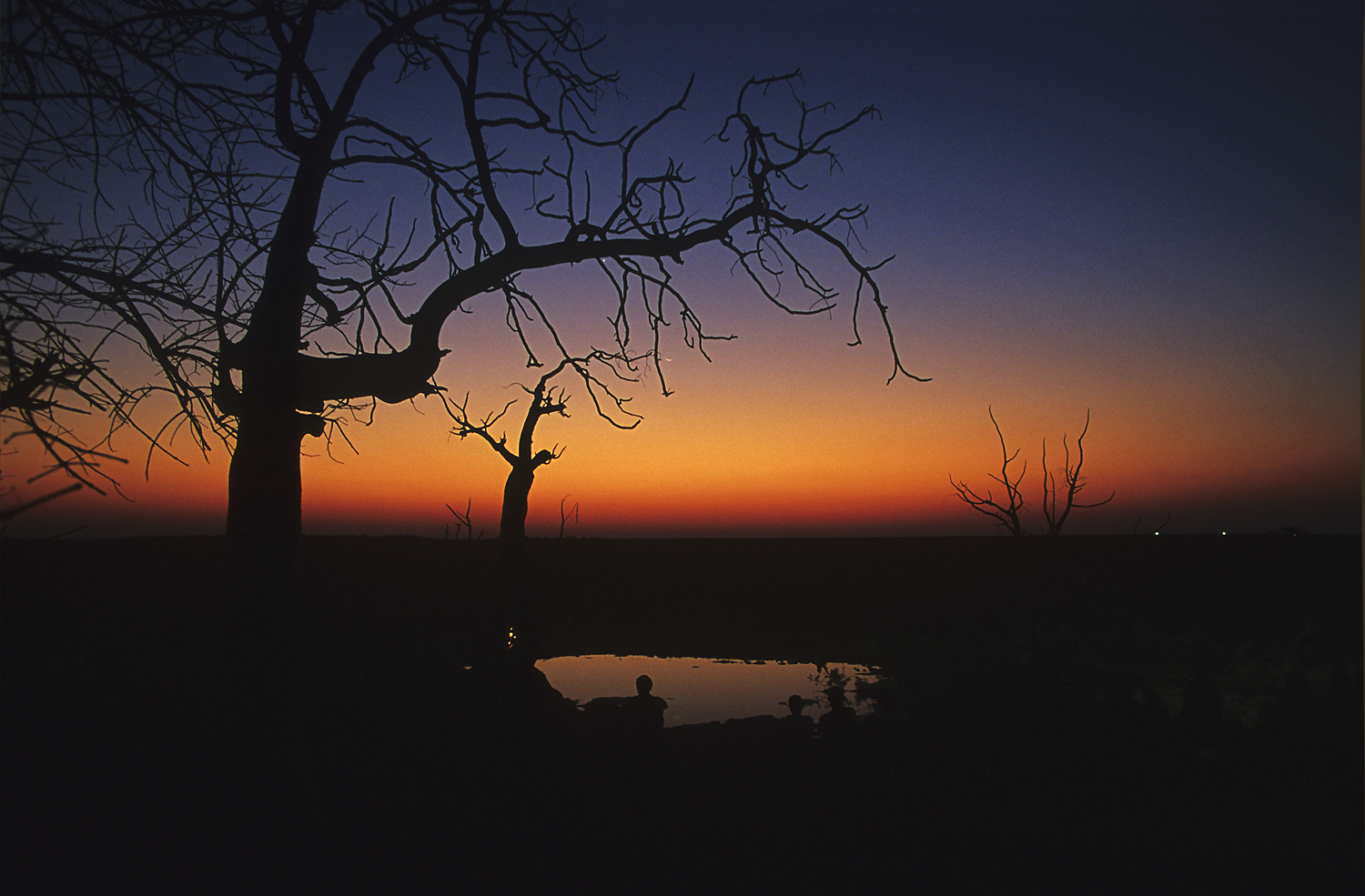 Wasserloch Halali in Etosha