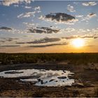 Wasserloch im Etosha NP