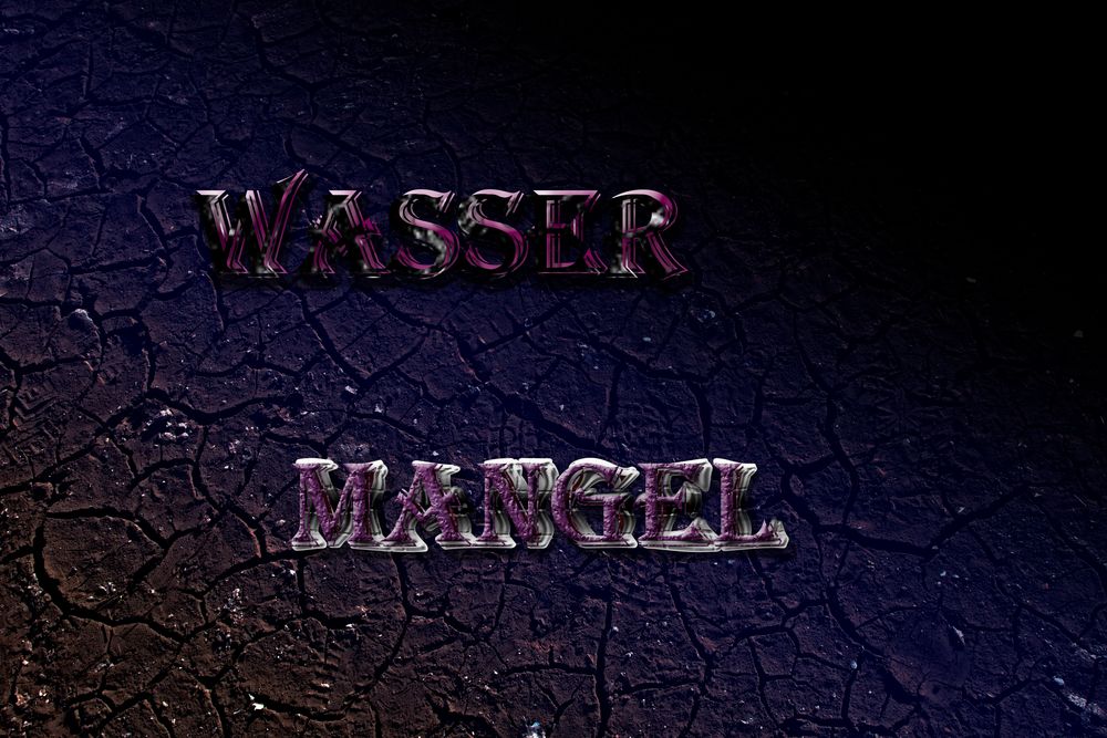 Wassermangel