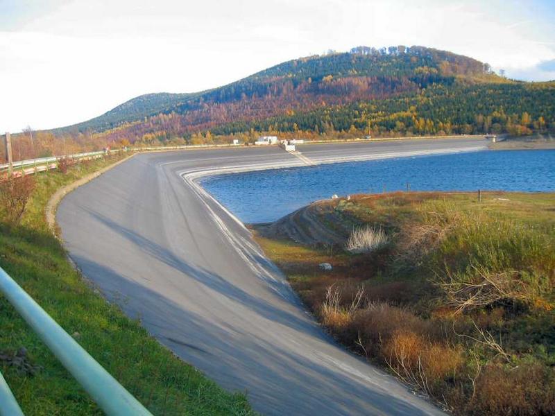 Wassermangel im Granestausee !