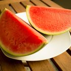 Wassermelone im Sommer