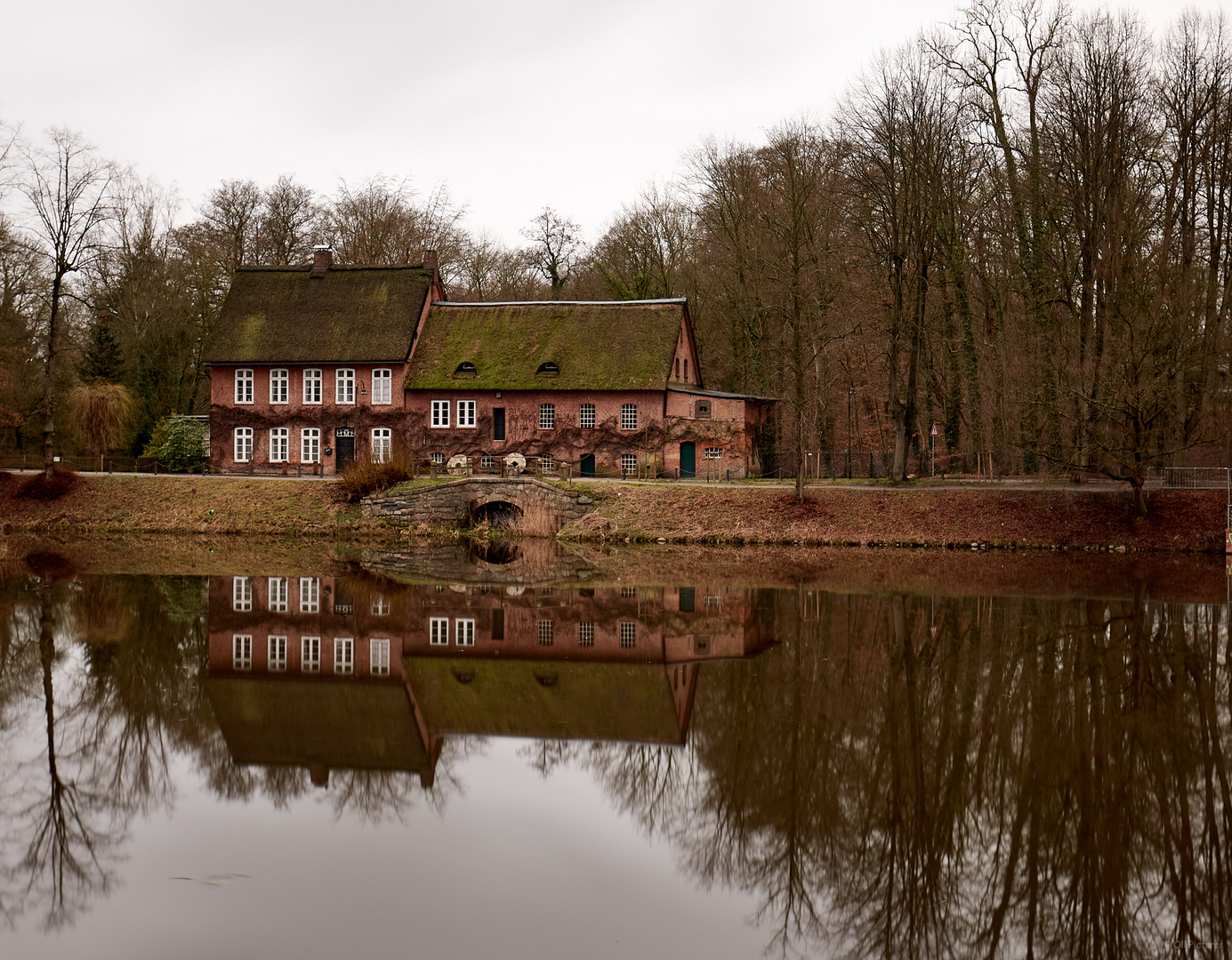 Wassermühle am Ahrensburger Schloss