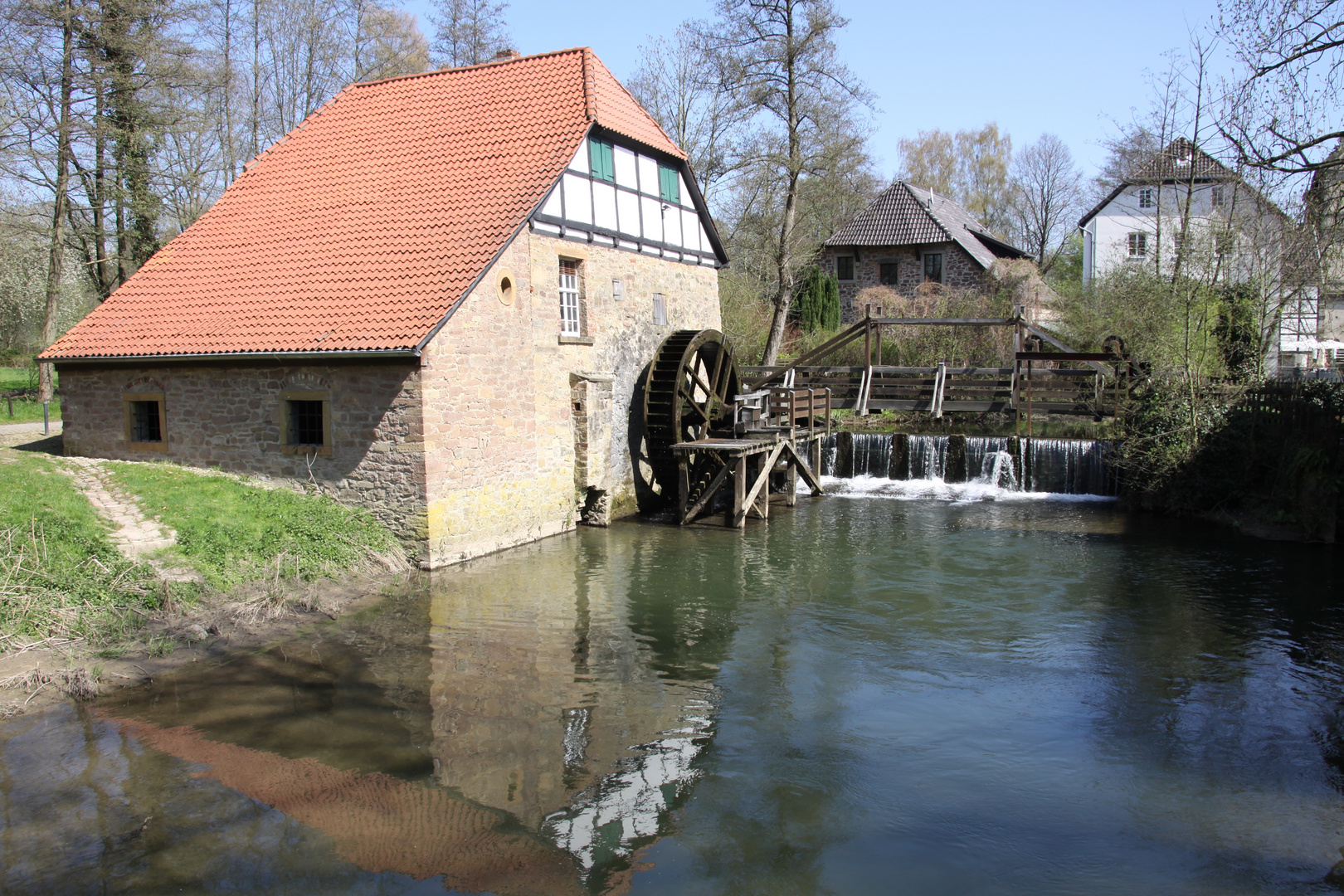 Wassermühle am Schloss Brake