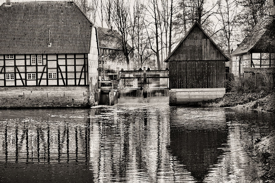 Wassermühle am Schloss Rheda 2