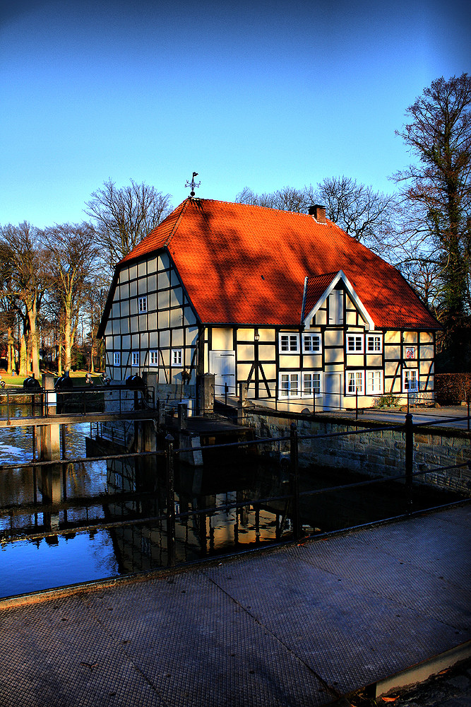 Wassermühle am Schloss Rheda