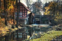 Wassermühle an der Klosterruine Hude