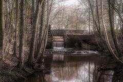 Wassermühle an der Klosterruine in Hude/Oldenburg