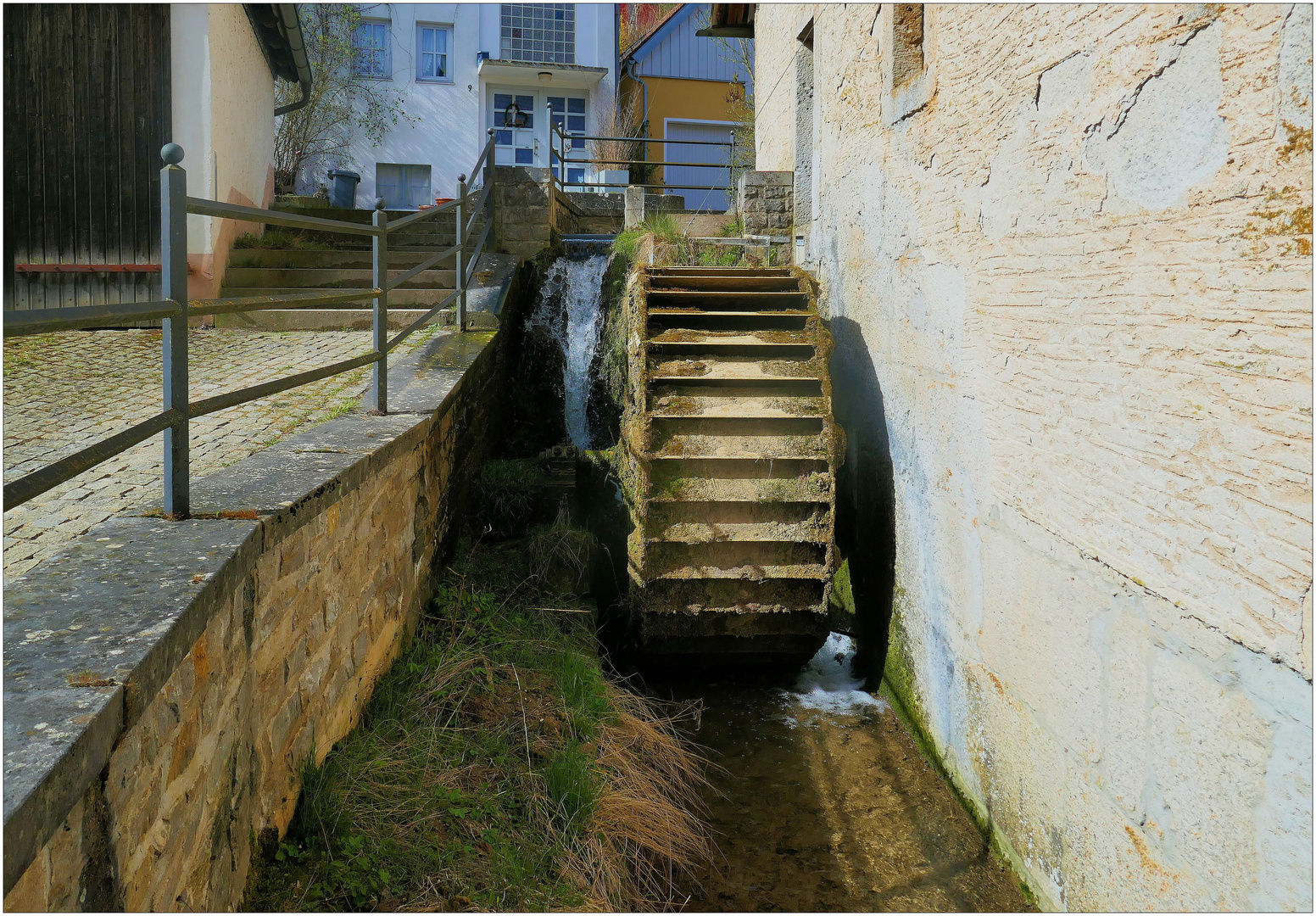 Wassermühle an der Leinleiter