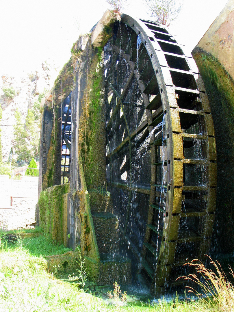 Wassermühle aus dem Mittelalter bei Murcia