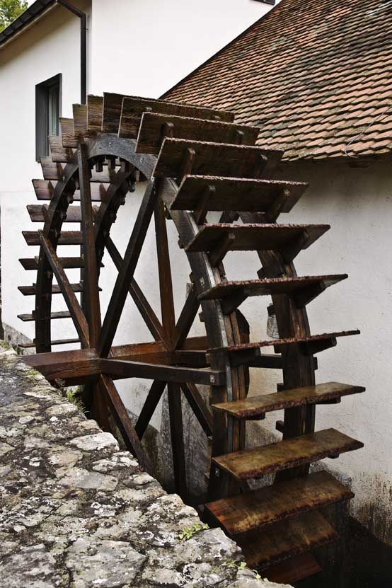 Wassermühle beim Scloss Hallwyl 1