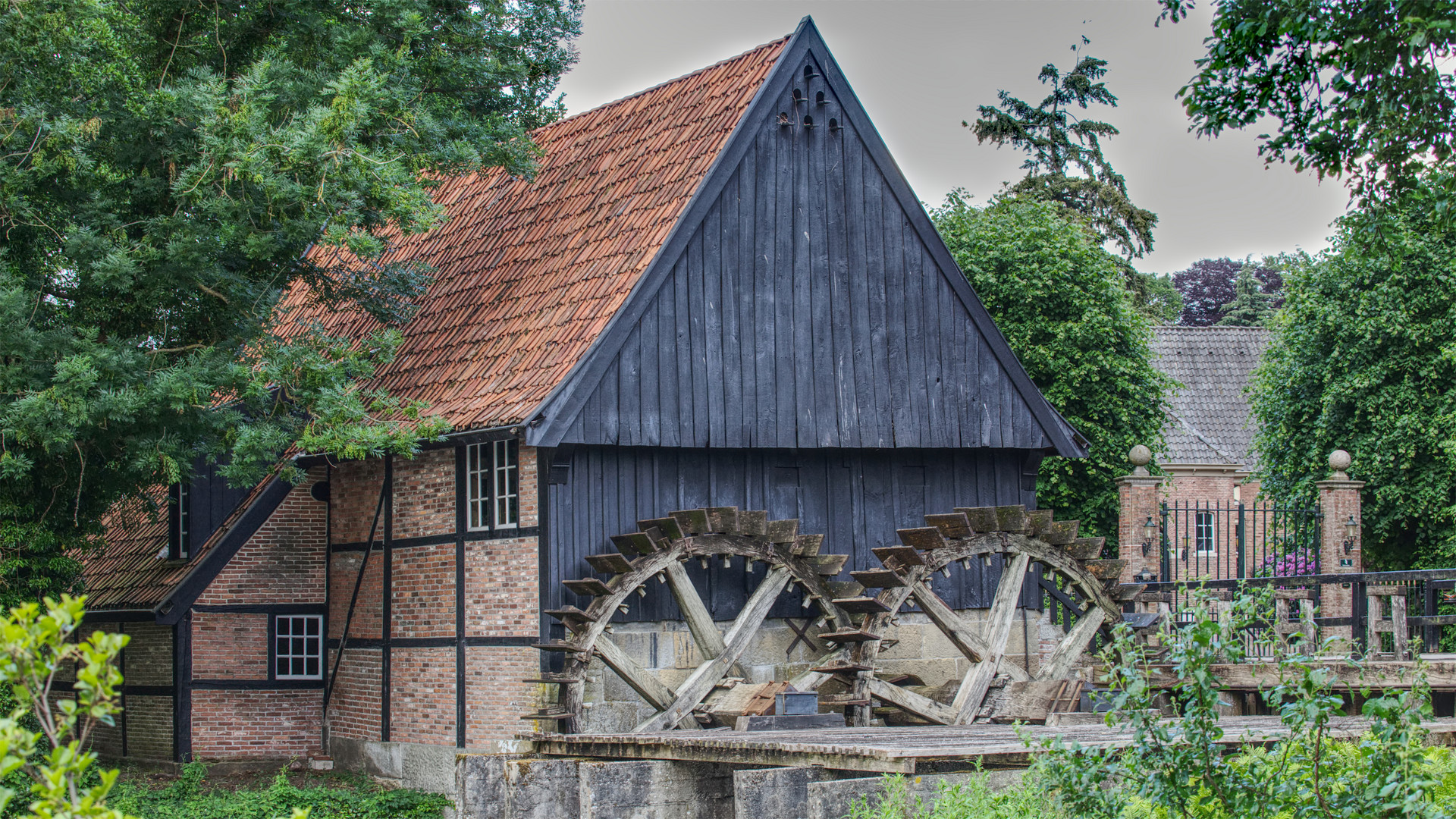 *** Wassermühle der Herrlichkeit Lage ***