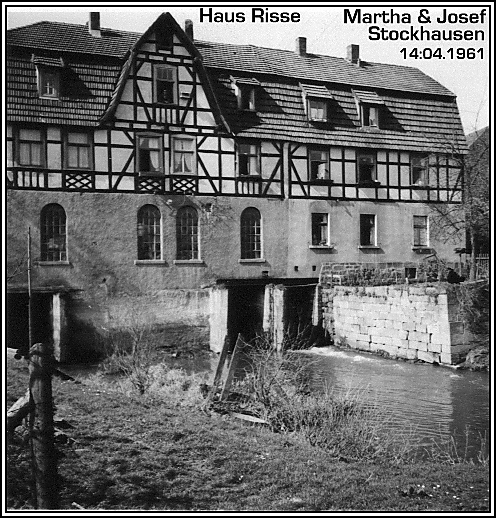 Wassermühle Hünhan, Haus Risse