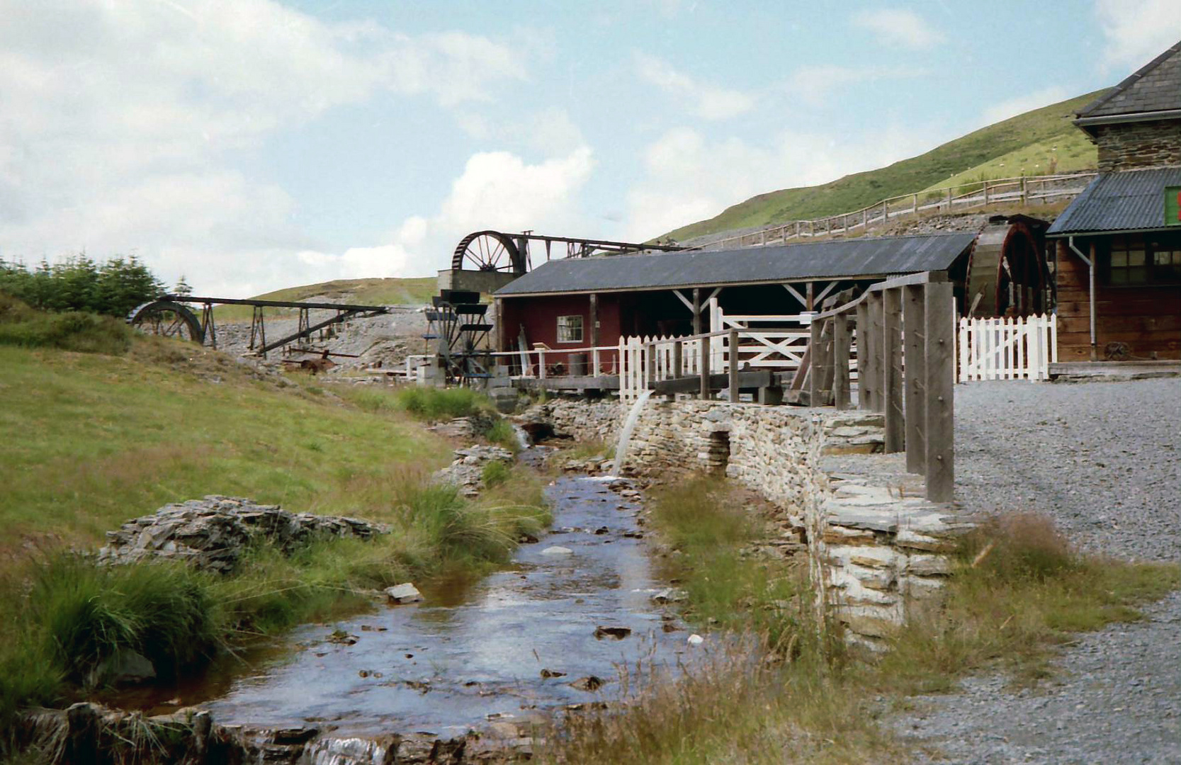 Wassermühle im Hochland ...