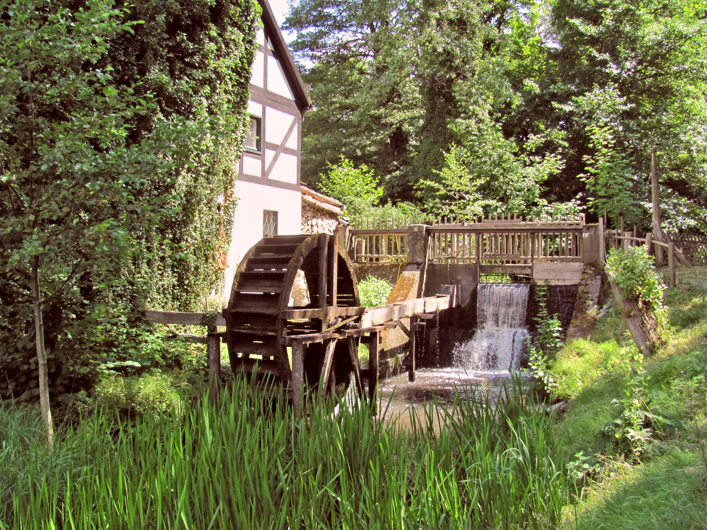 Wassermühle im Schlaubetal