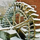 Wassermühle im Winter