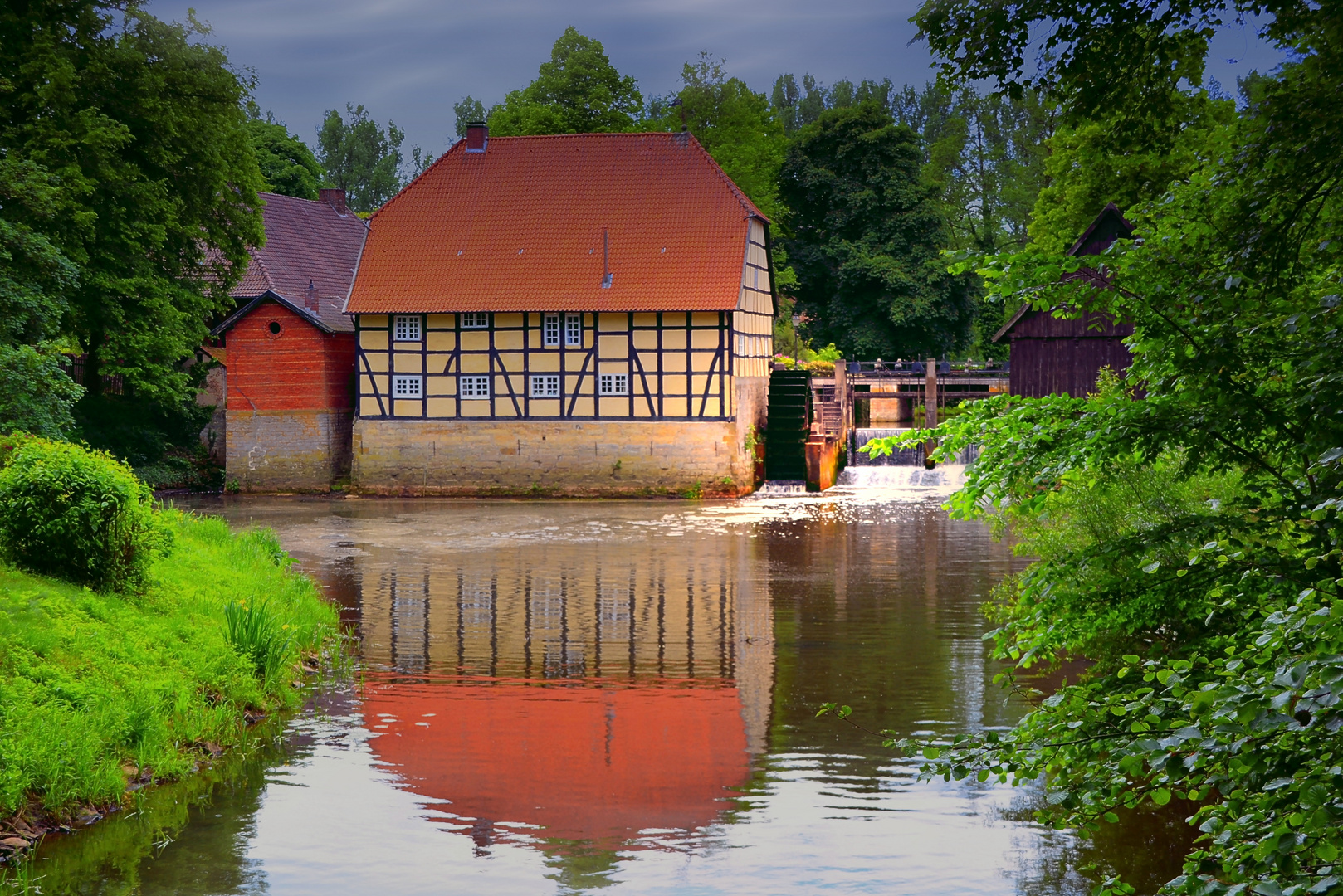 Wassermühle in Rheda Wiedenbrück