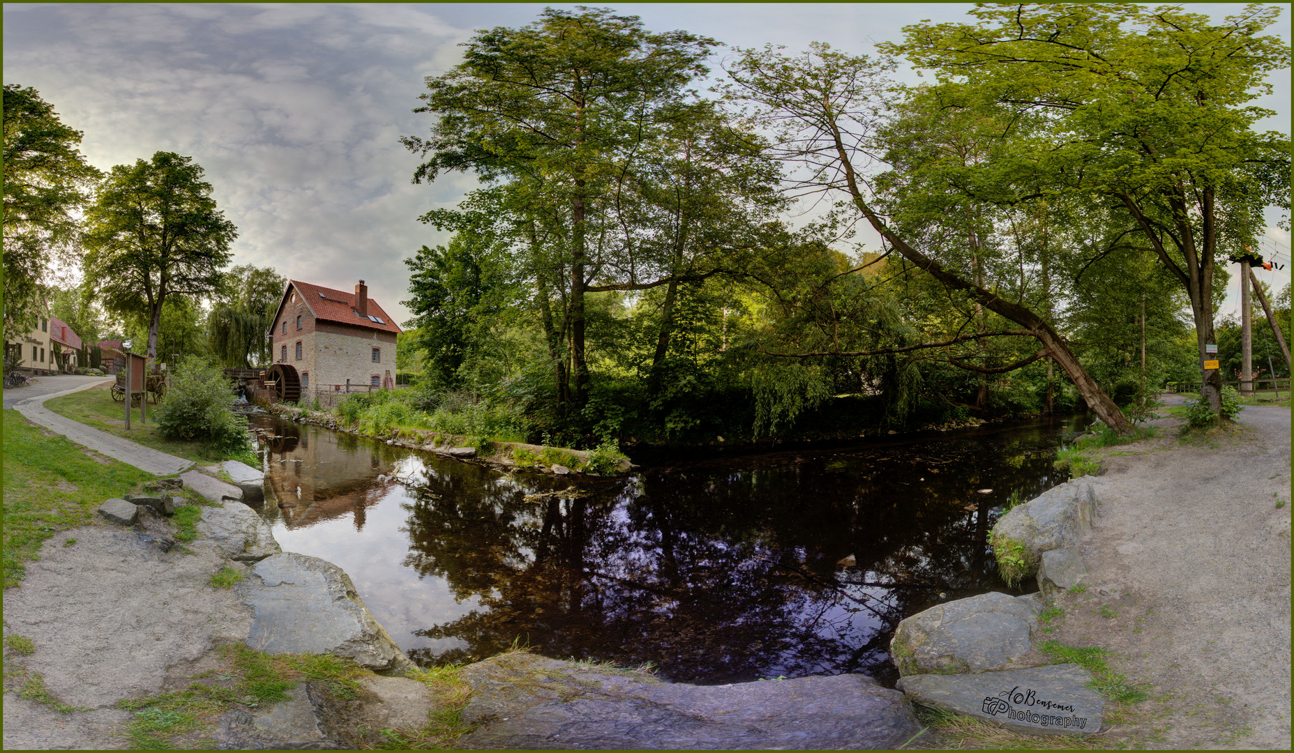 Wassermühle Rulle 180°