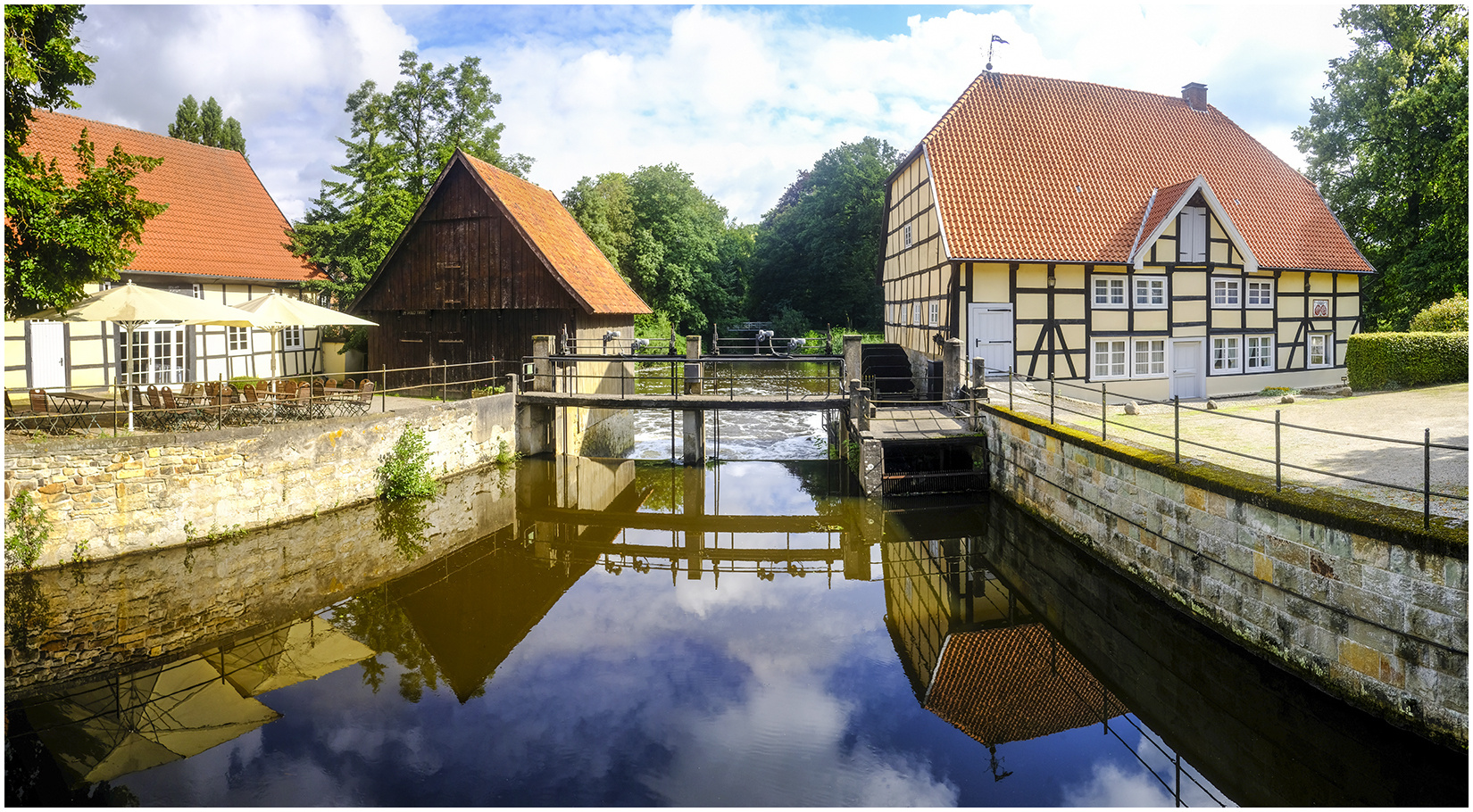 Wassermühle Schlosspark Rheda