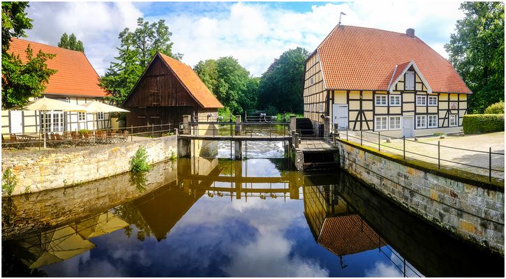 Wassermühle Schlosspark Rheda