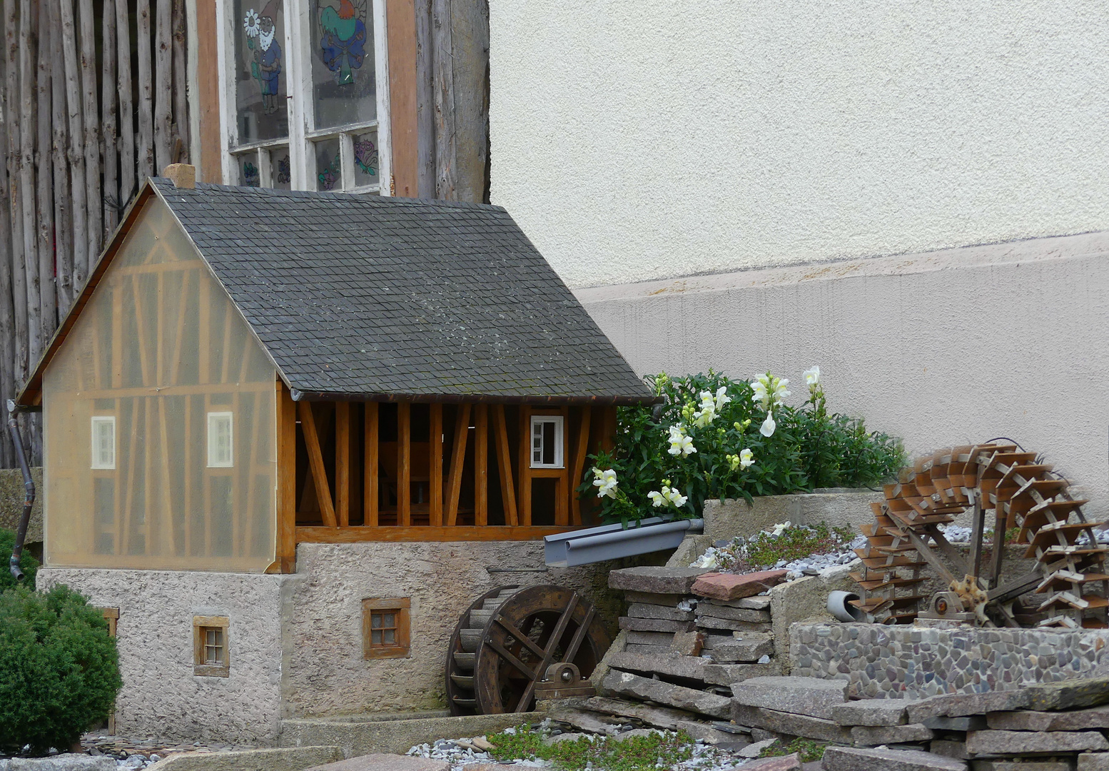 Wassermühle wie dazumal