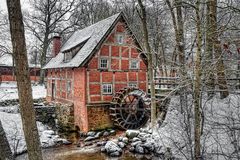 Wassermühle - Winterstyle