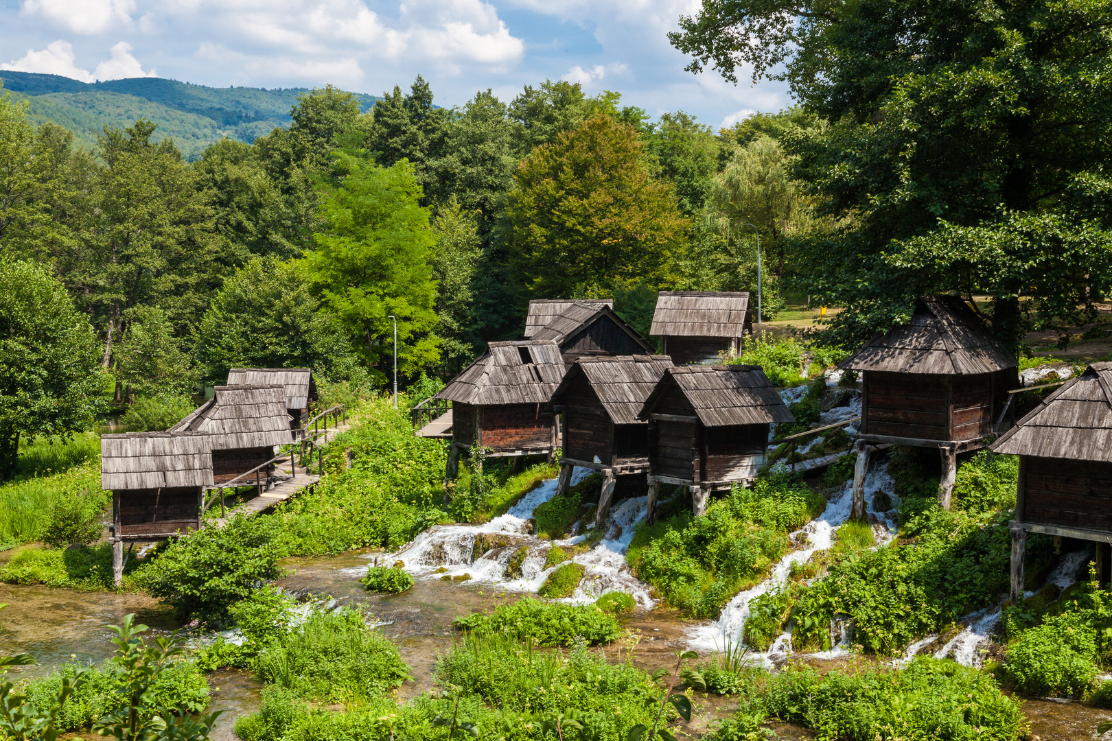 Wassermühlen in Jajce