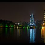 Wasserpagoden in Guilin