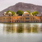 Wasserpalast "Jal Mahal" in Jaipur/Rajasthan