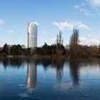 Wasserpark tiefgekühlt