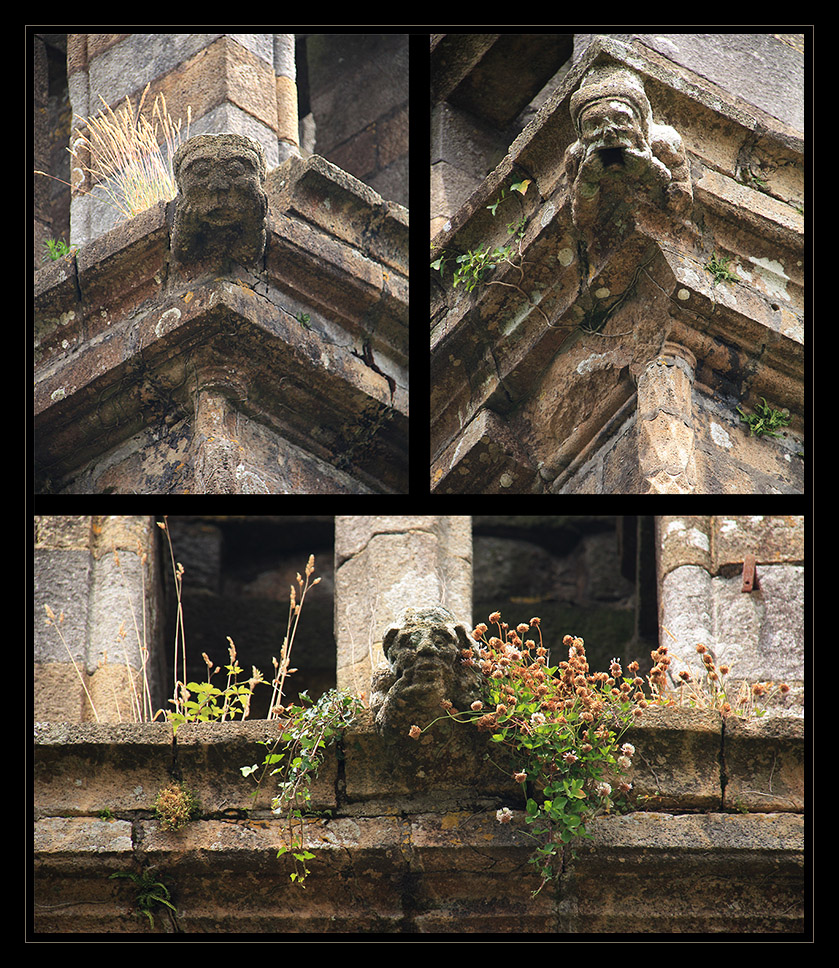 Wasserpeier an der Église St. Pierre de Quimerc'h