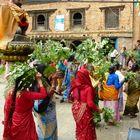 Wasserprozession in Dulikhel, Nepal