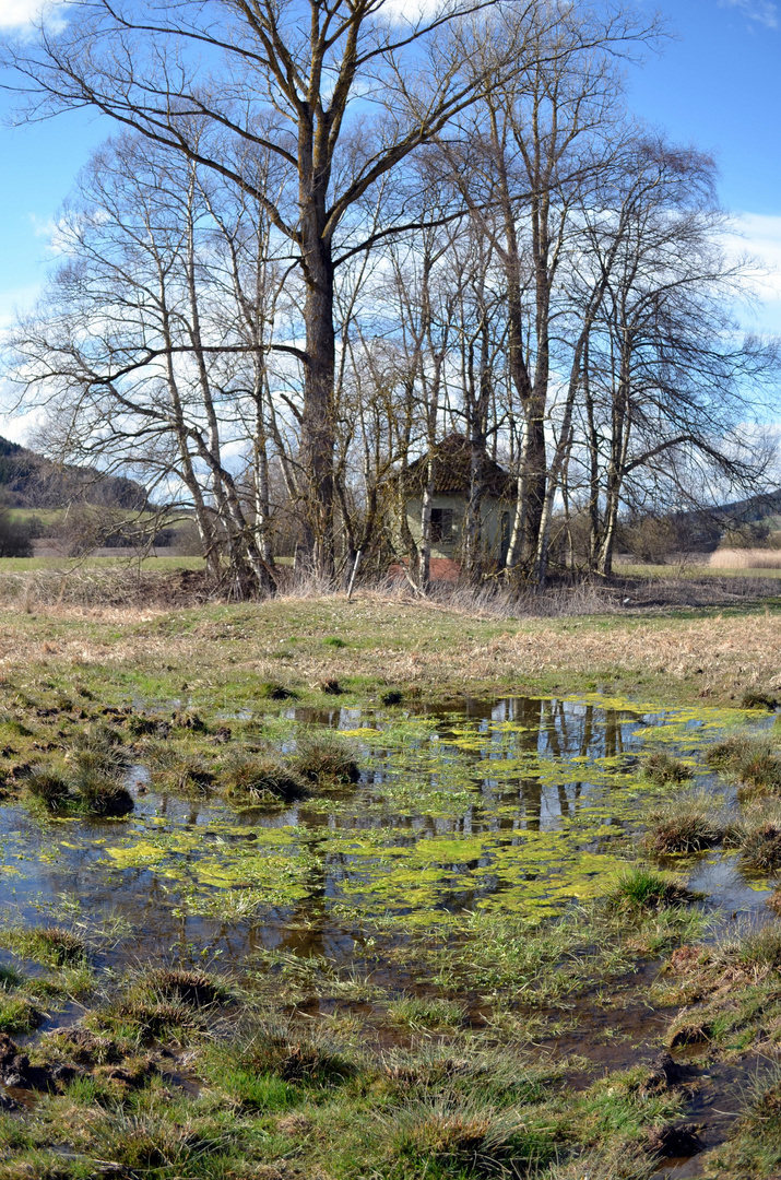 Wasserpumphäuschen