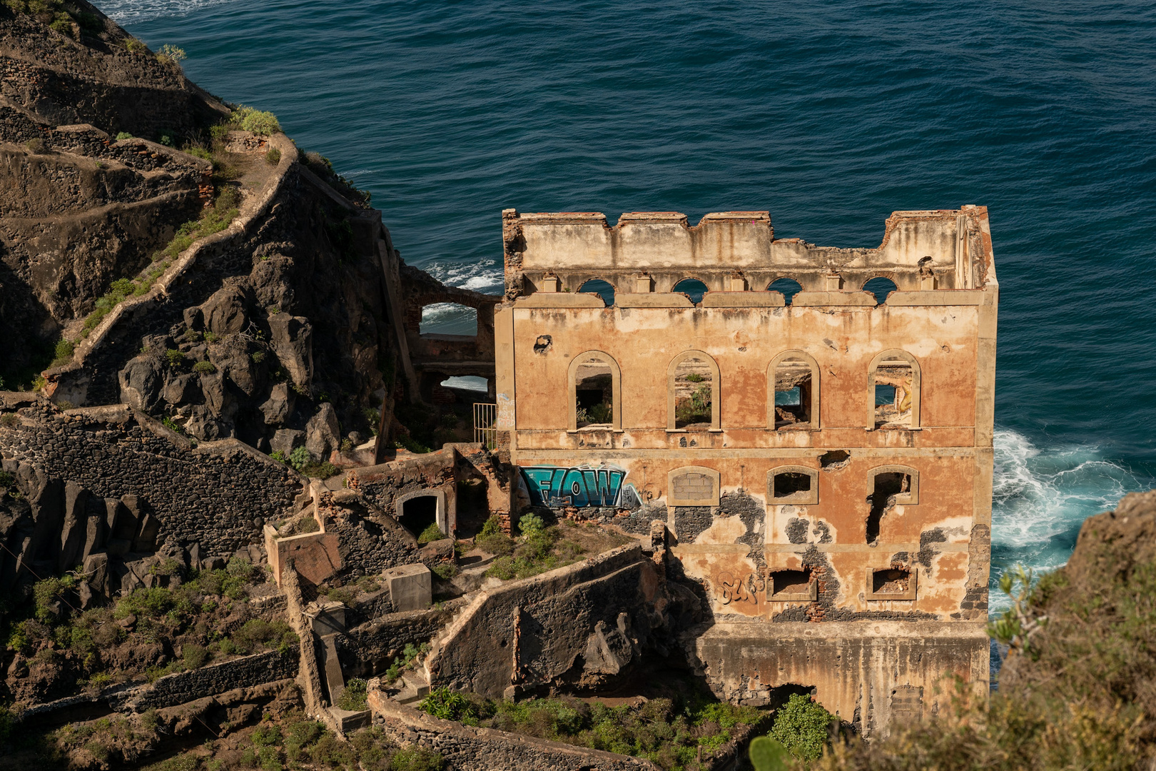 Wasserpumpstation auf Teneriffa