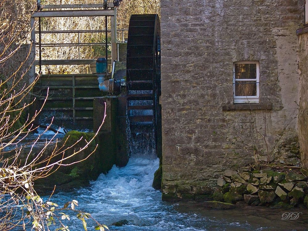 Wasserrad an der Winkelsmühle