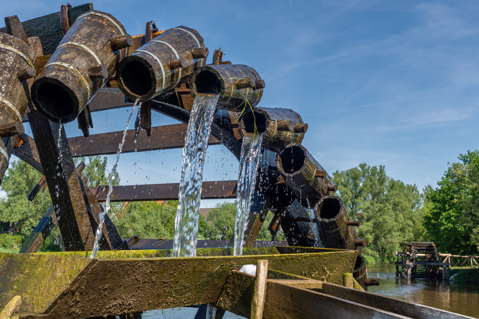 Wasserräder in Möhrendorf