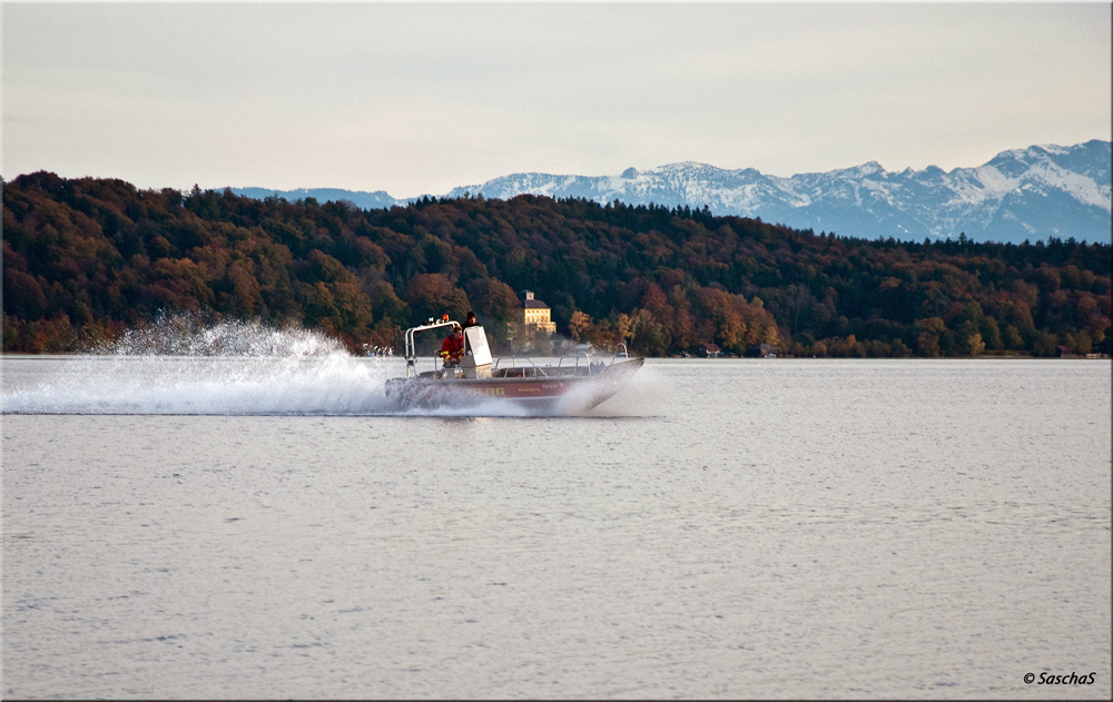 Wasserrettung am Starnberger See