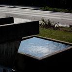 Wasserrinne an der Heilig Kreuz Kirche Hamburg