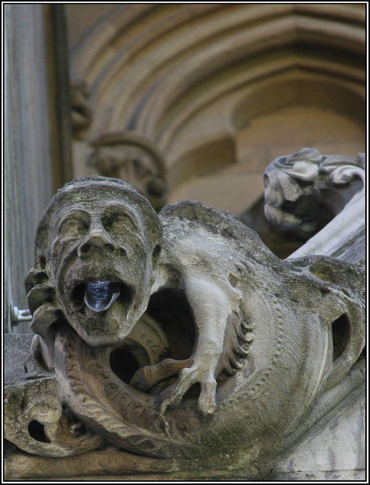 Wasserrinne - Detail Westminster Abbey